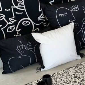 Coussins collection Line Art.