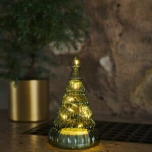 Sapin lumineux vert moyen modèle.