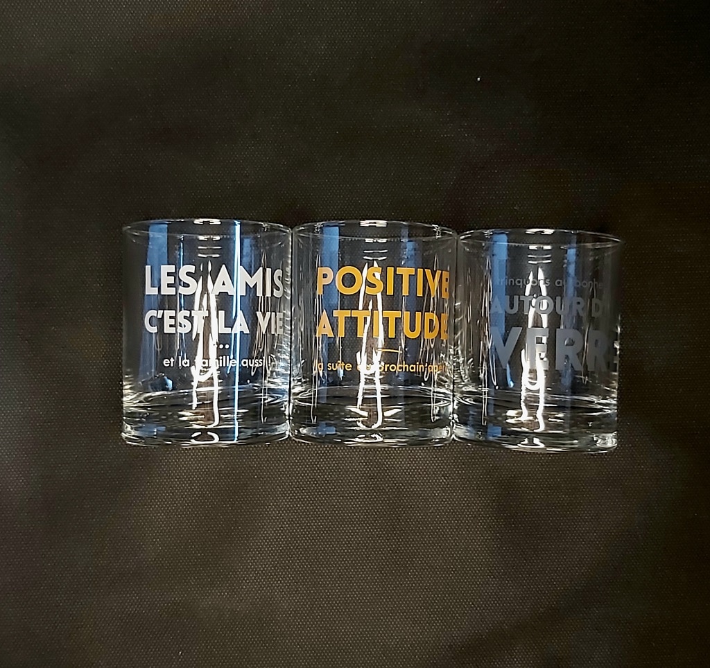 Verres colorés - Sophie Janière.