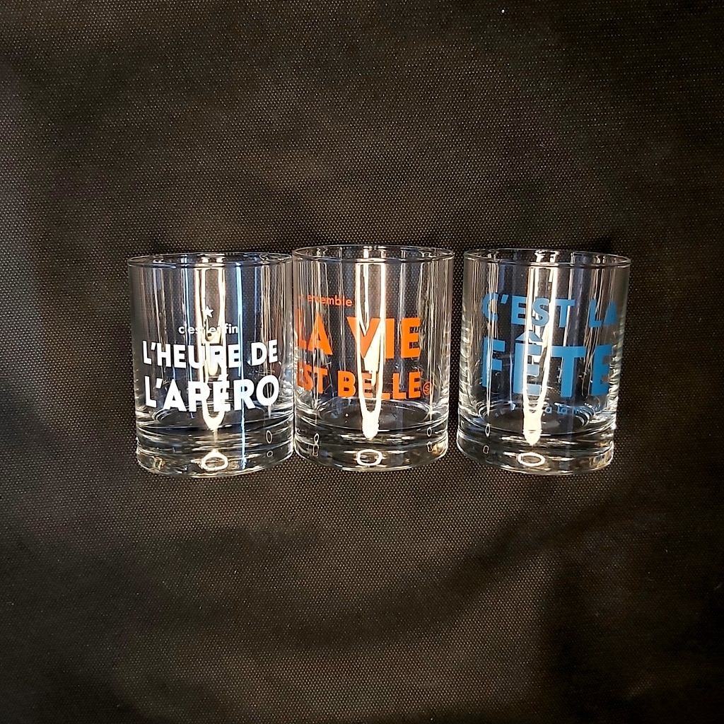 Verres colorés - Sophie Janière.