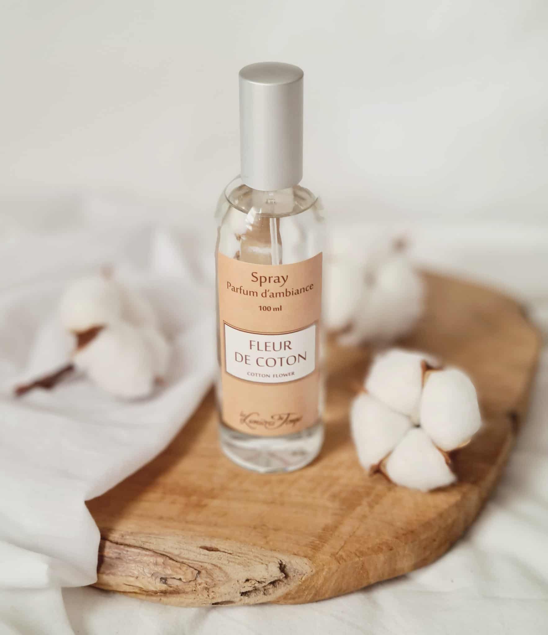 parfum d'ambiance 100ml fleur de coton
