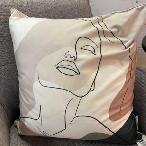 coussin carre pôdevache extérieur 45x45