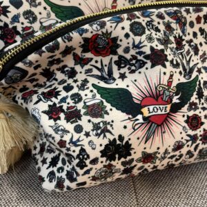 pochette éponge podevache tatoo